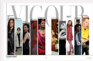 Fashion and Beauty magazines featuring Dona Maria