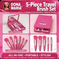 Travel Mini Pack of Makeup Brushes set