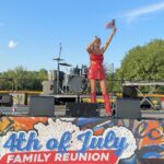 4th of July celebration with Dona Maria
