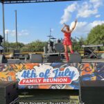 4th of July celebration with Dona Maria