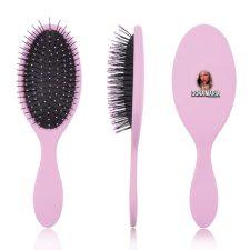 DONA MARIA Pink Detangling Hairbrush – Smooth Styling & Ergonomic Comfort Paddle Brush